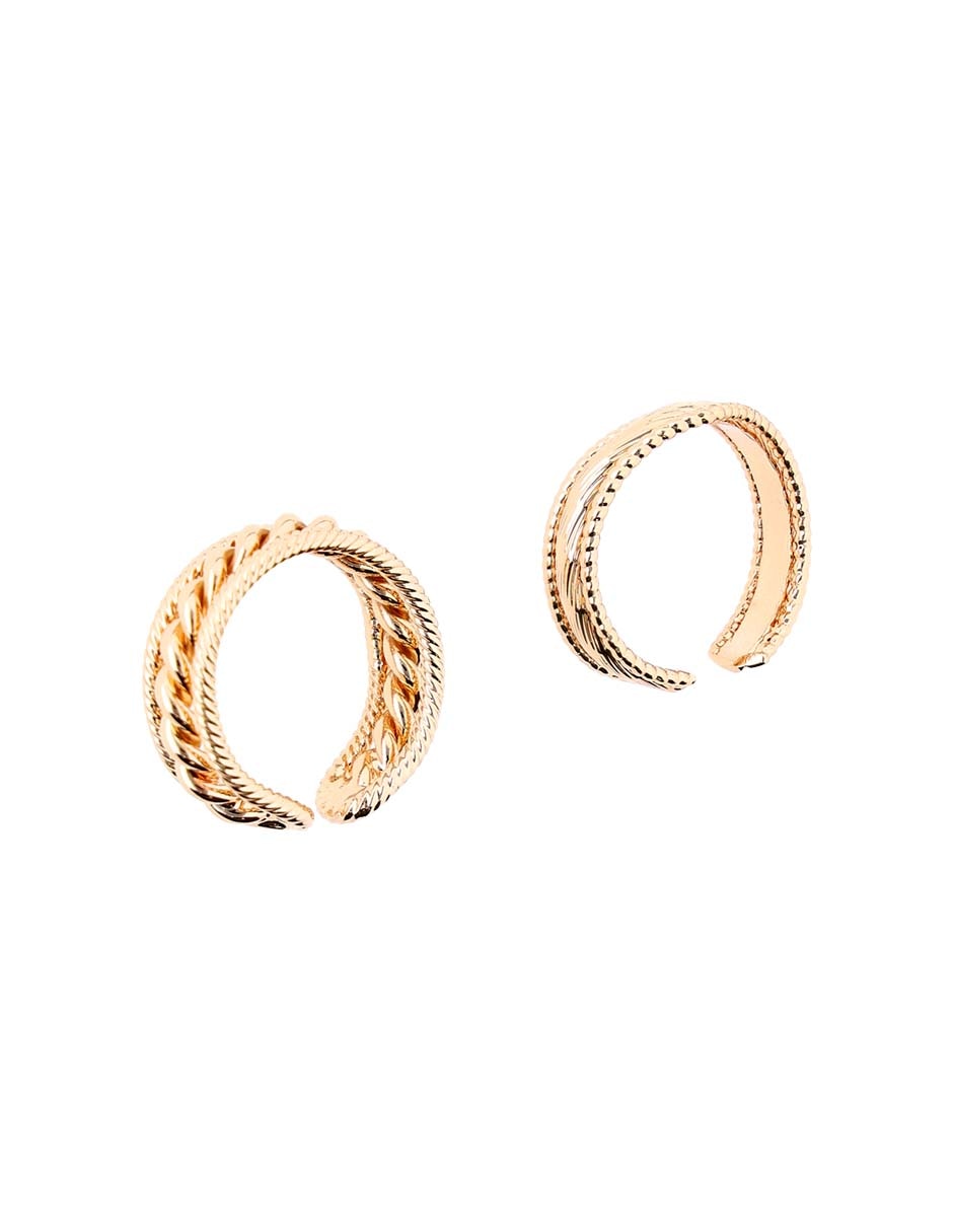 Set anillo Map brillante