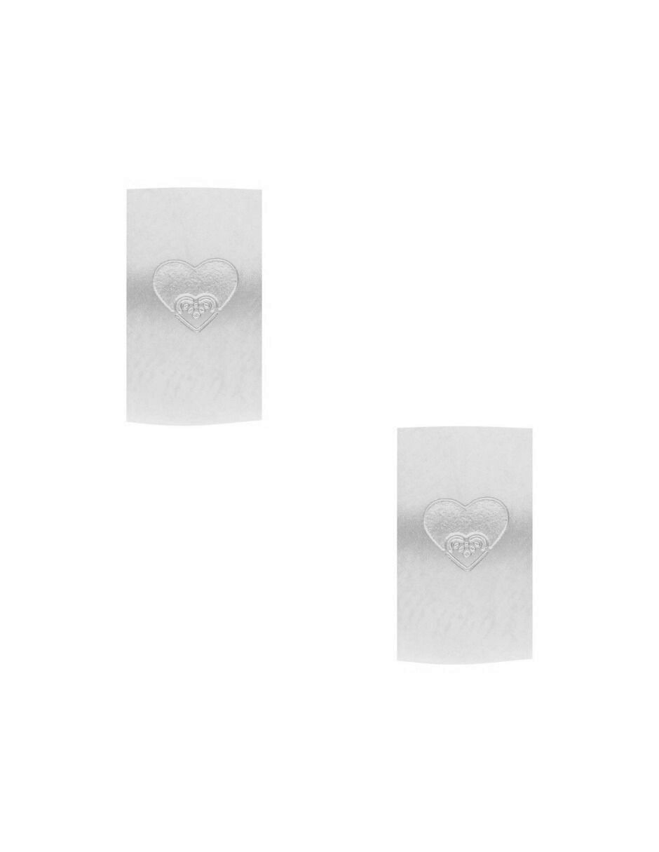 Aretes circulares con acabado mate 1
