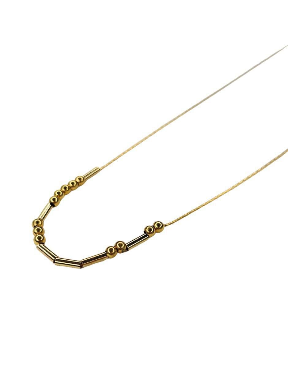 Collar Clave Morse Familia 24 K 2
