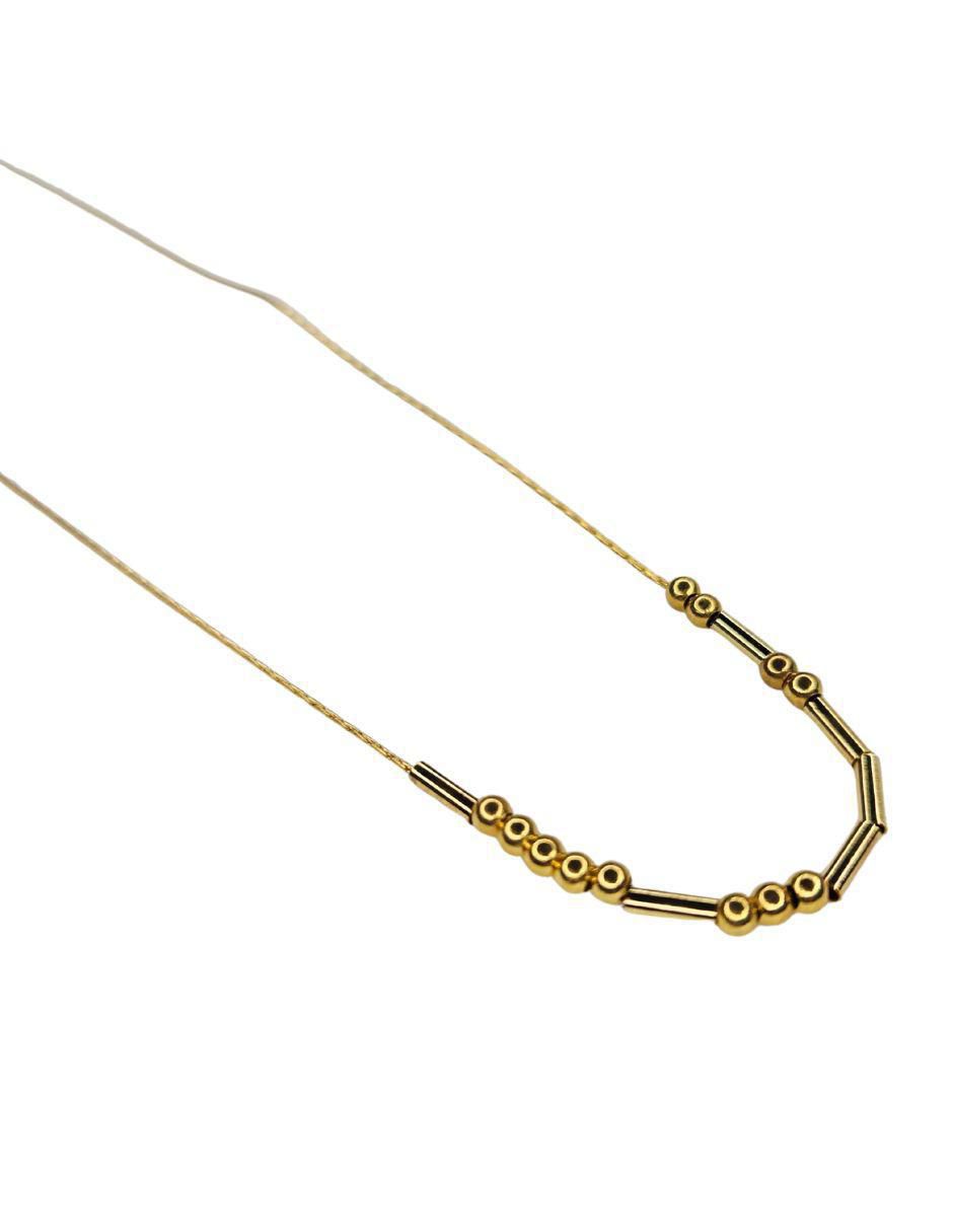 Collar Clave Morse Familia 24 K 3