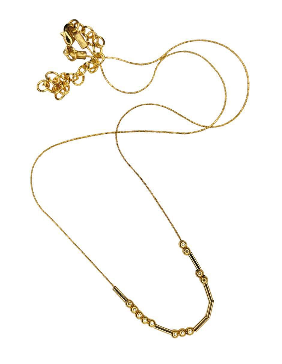Collar Clave Morse Familia 24 K 4
