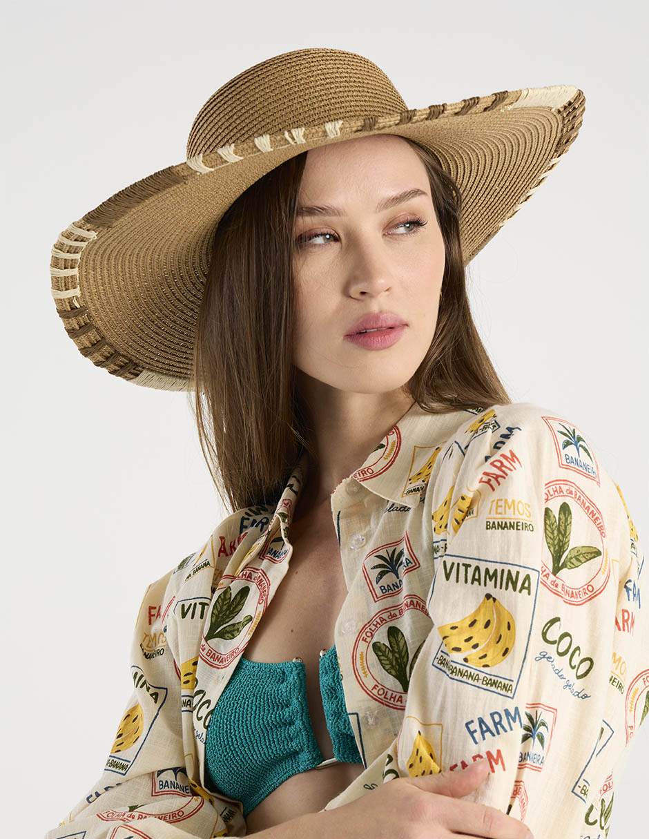 Sombrero ala ancha 4