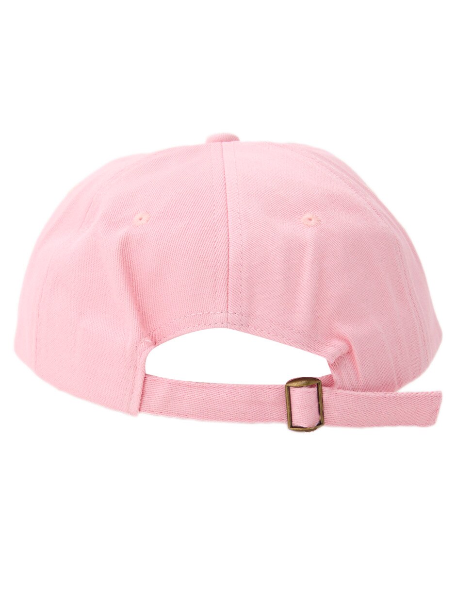 Gorra visera curva hebilla casual para mujer
