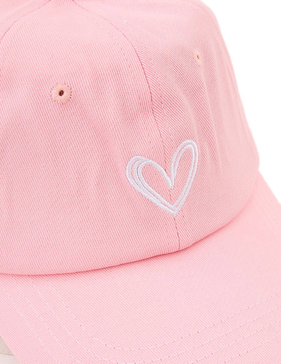 Gorra visera curva hebilla casual para mujer
