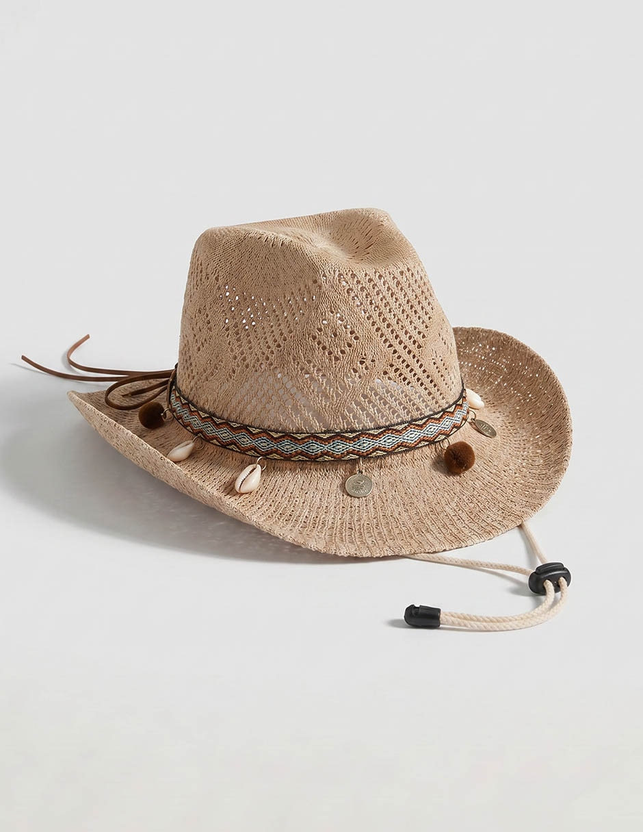 Sombrero ala mediana para mujer