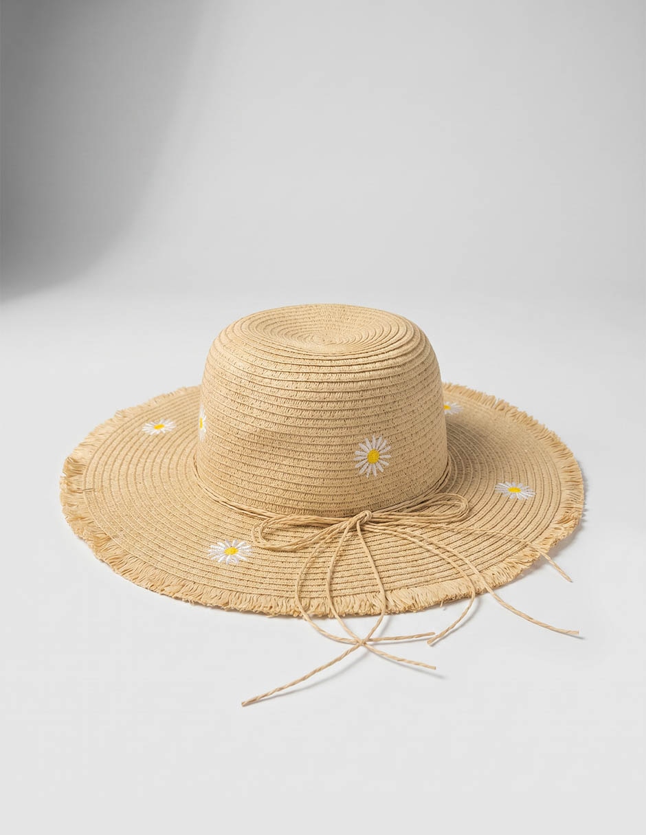 Sombrero estampado floral 1