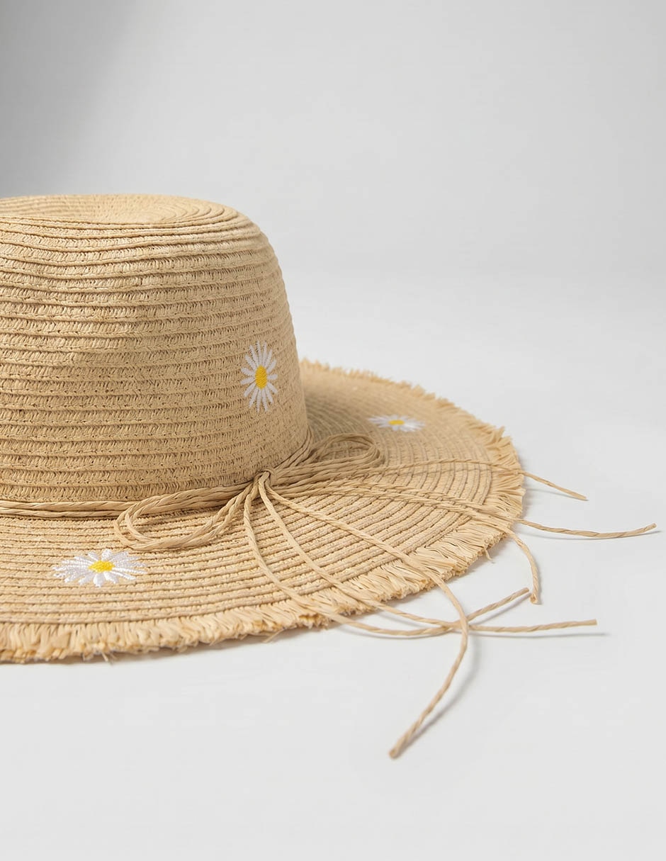Sombrero estampado floral 3