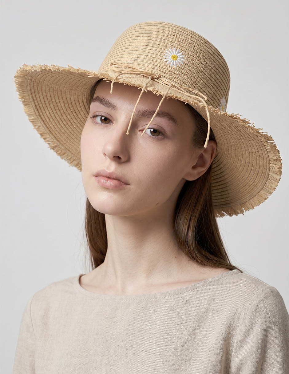 Sombrero estampado floral 4