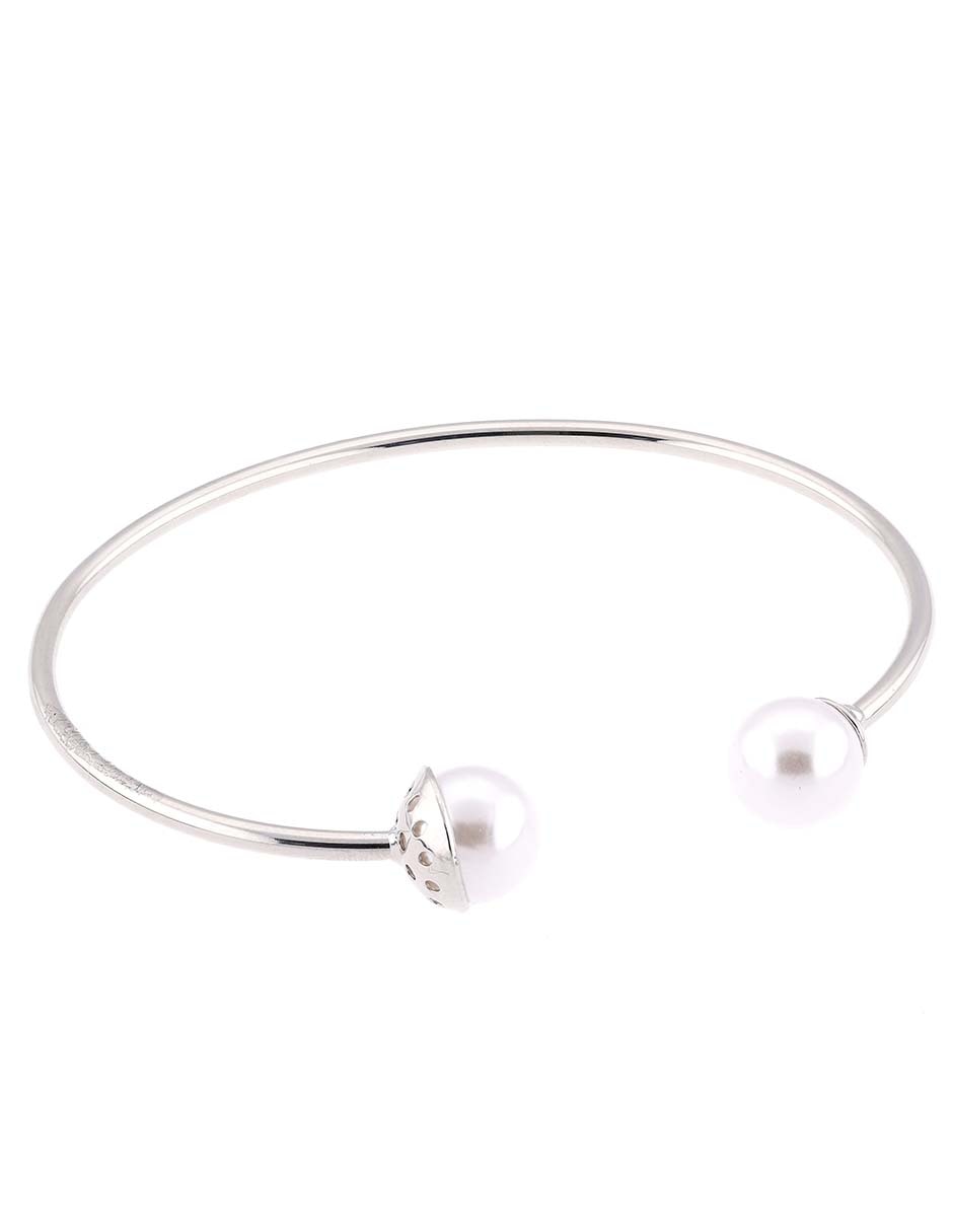 Pulsera Lieb con perla con acabado brillante