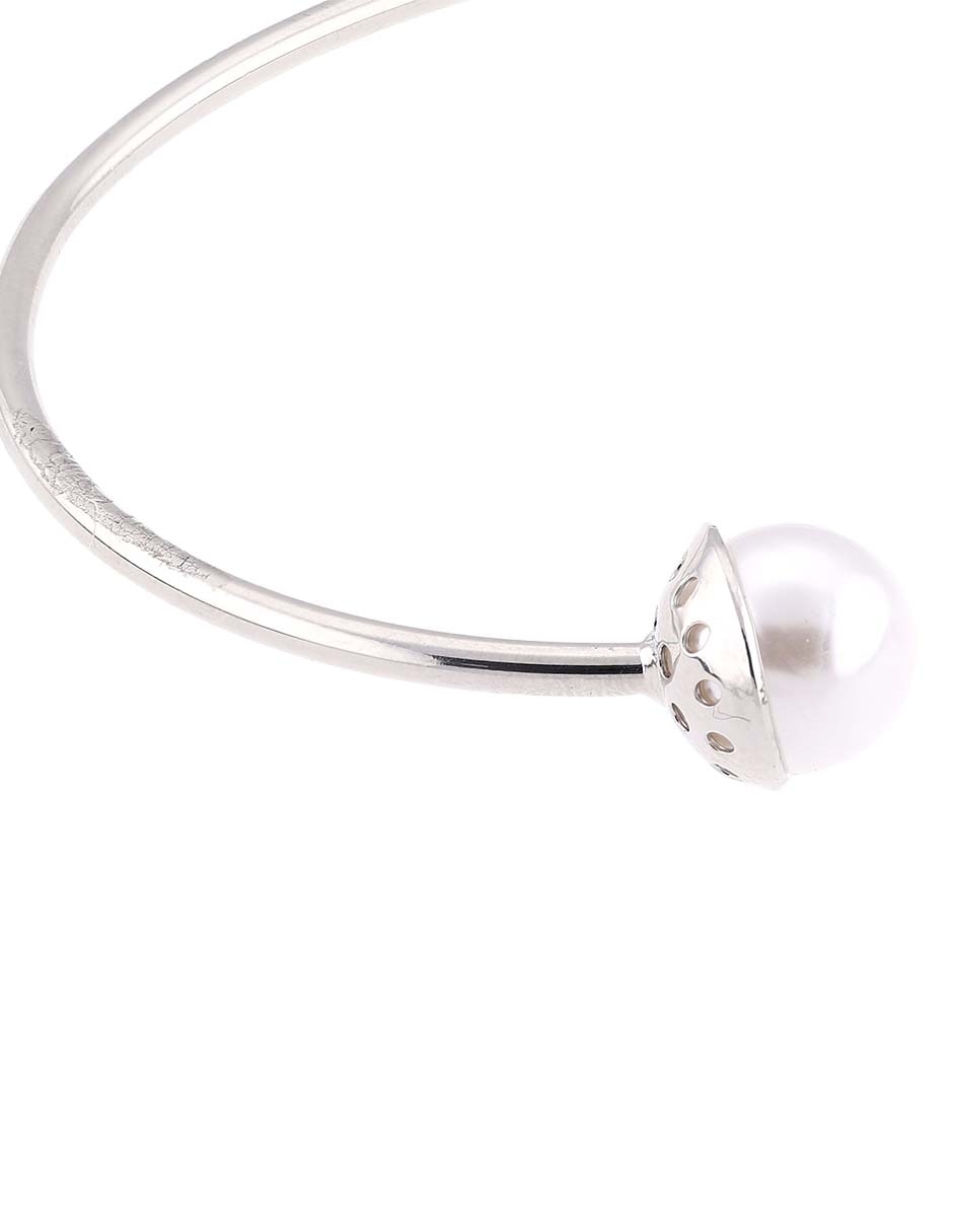 Pulsera Lieb con perla con acabado brillante
