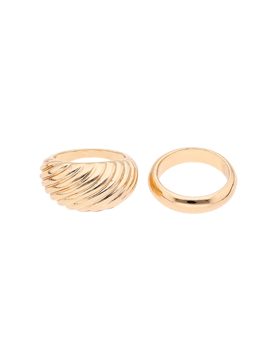 Set anillo circular brillante 1