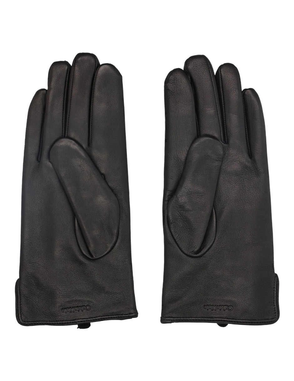 Guantes Calvin Klein de piel para mujer