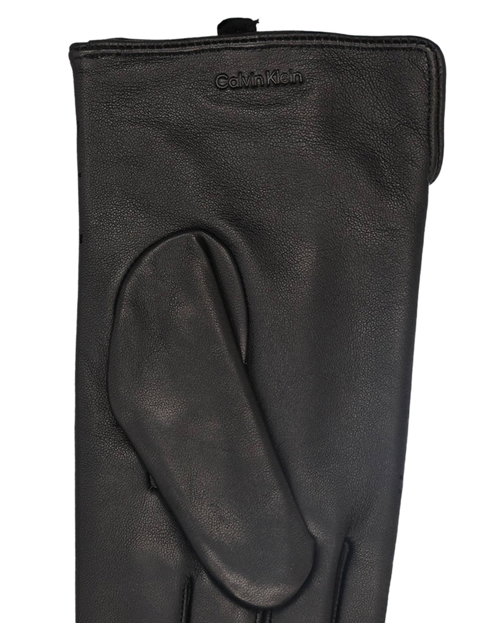 Guantes Calvin Klein de piel para mujer