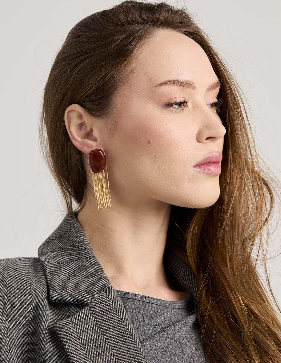 Aretes Map con acabado liso