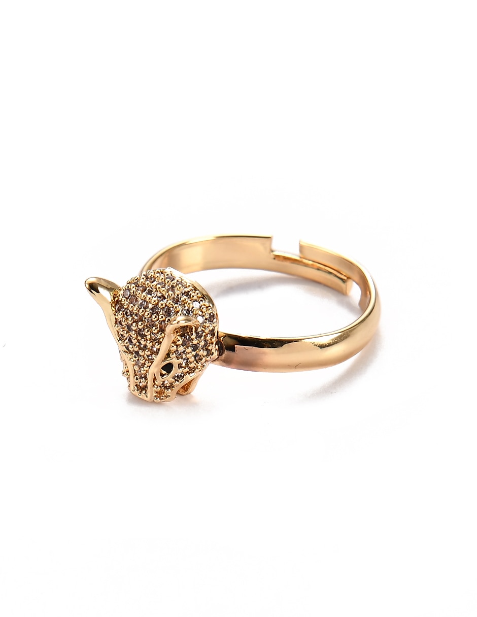 Anillo zirconia brillante