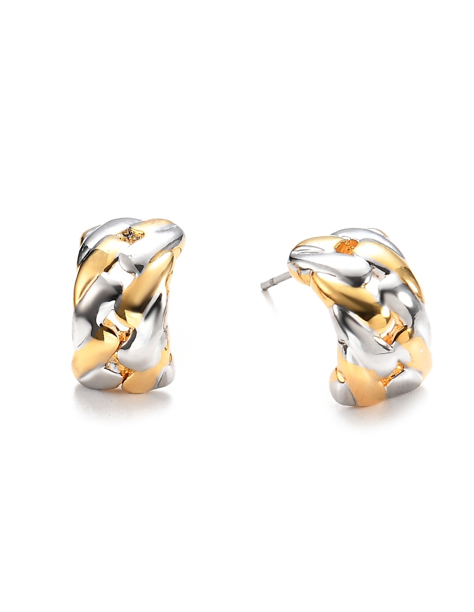 Aretes con acabado brillante 2