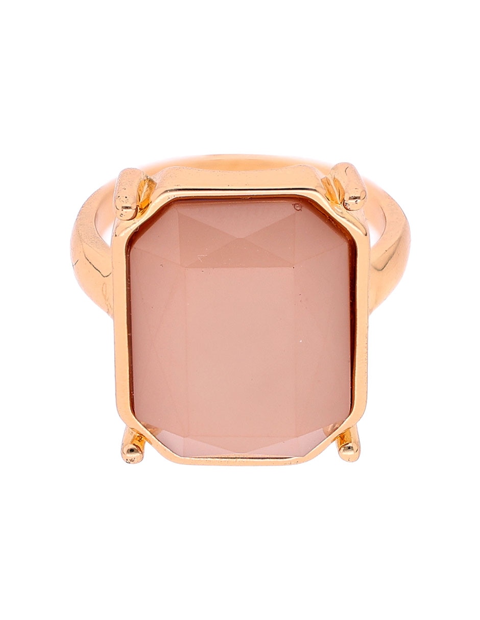 Anillo octagonal pulido 1