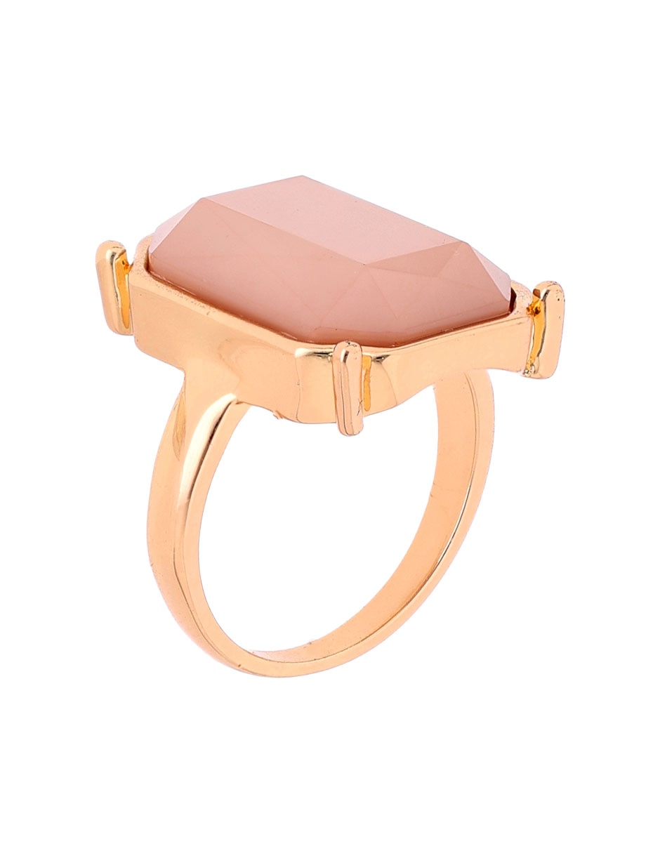 Anillo octagonal pulido 6
