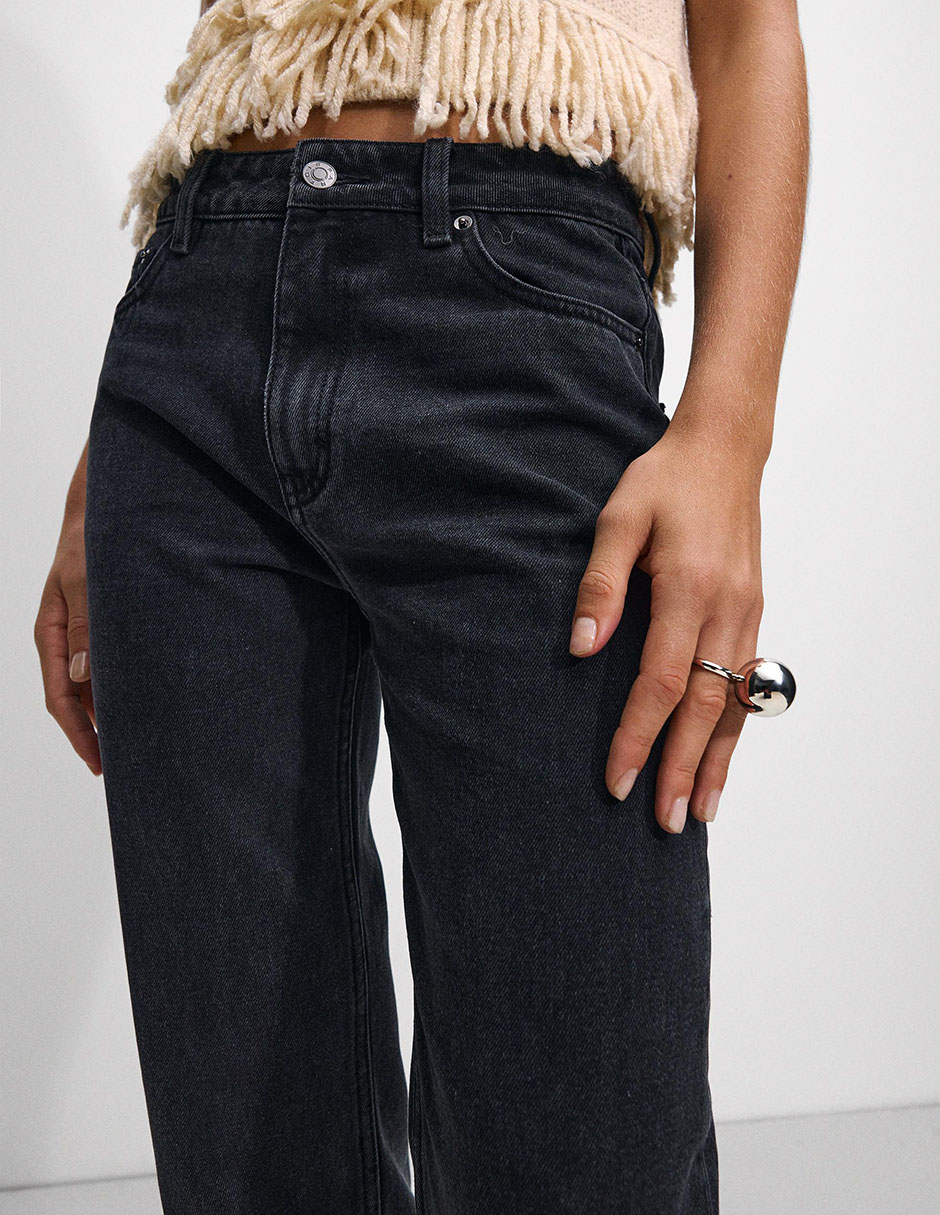 Jeans straight para mujer 2