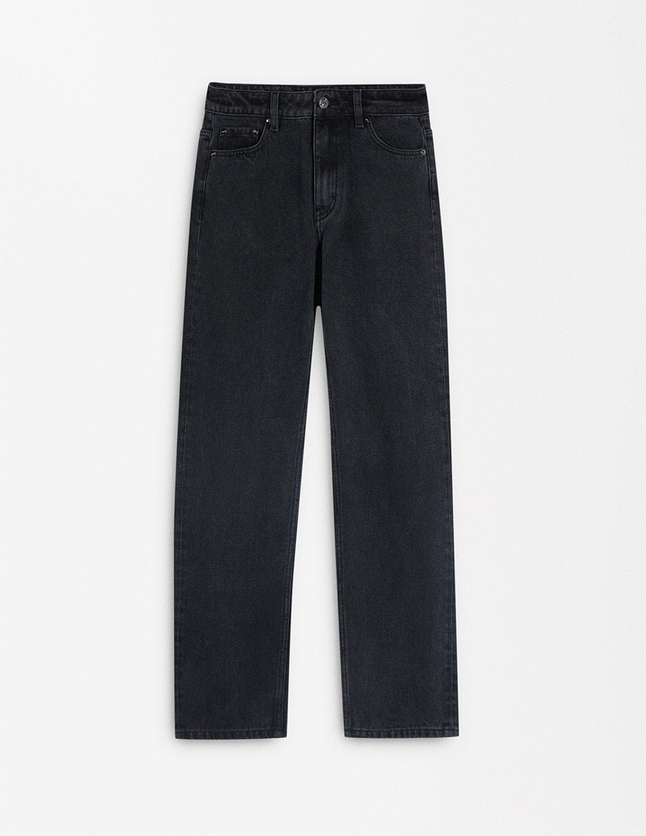 Jeans straight para mujer 7