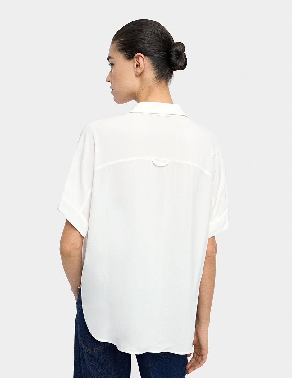 Camisa manga corta para mujer