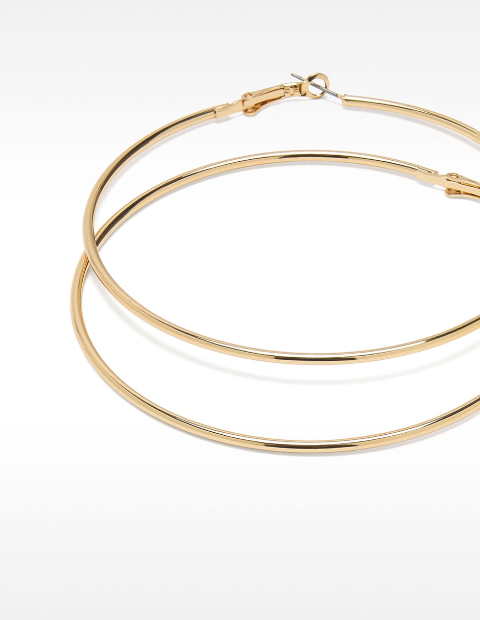 Aretes de aro Permanent - Rotative Jewellery 3