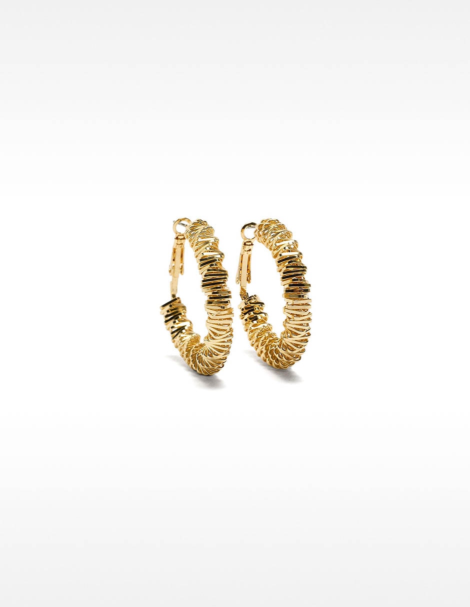 Aretes de aro Permanent - Rotative Jewellery Aretes de aro Permanent - Rotative Jewellery