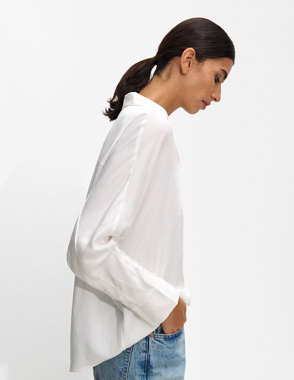 Camisa manga larga para mujer 5
