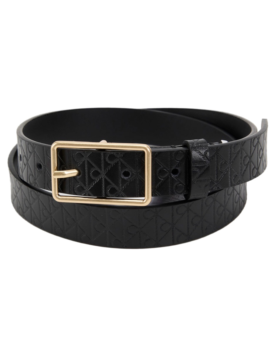 Cinturón Calvin Klein de piel para mujer Cinturón Calvin Klein de piel para mujer