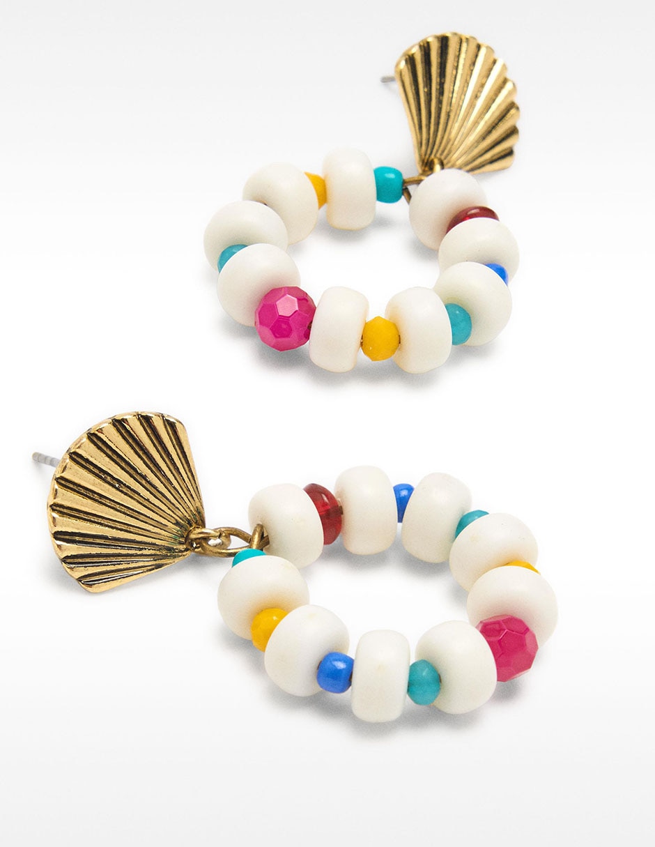 Aretes de aro con acabado pulido 2