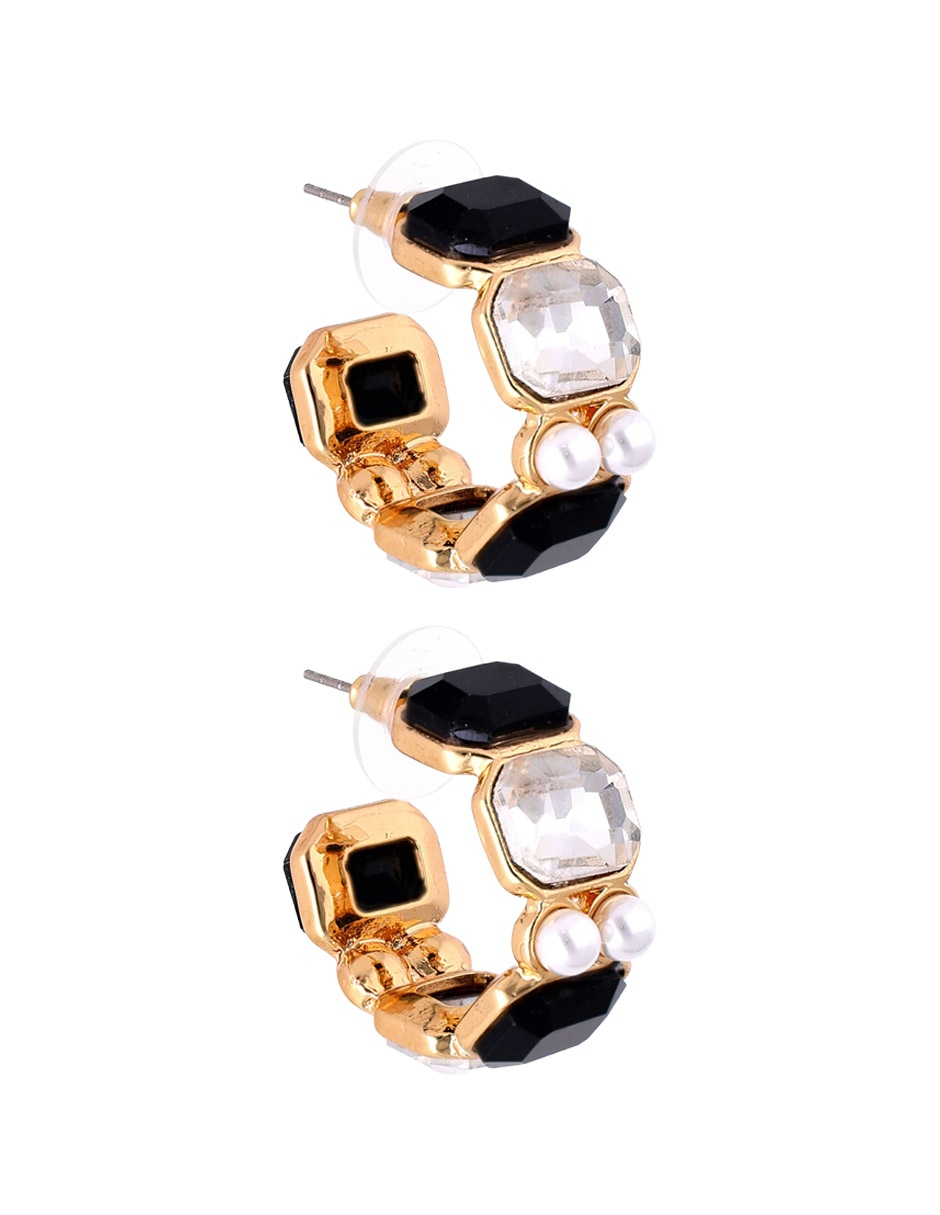 Aretes con acabado brillante 2