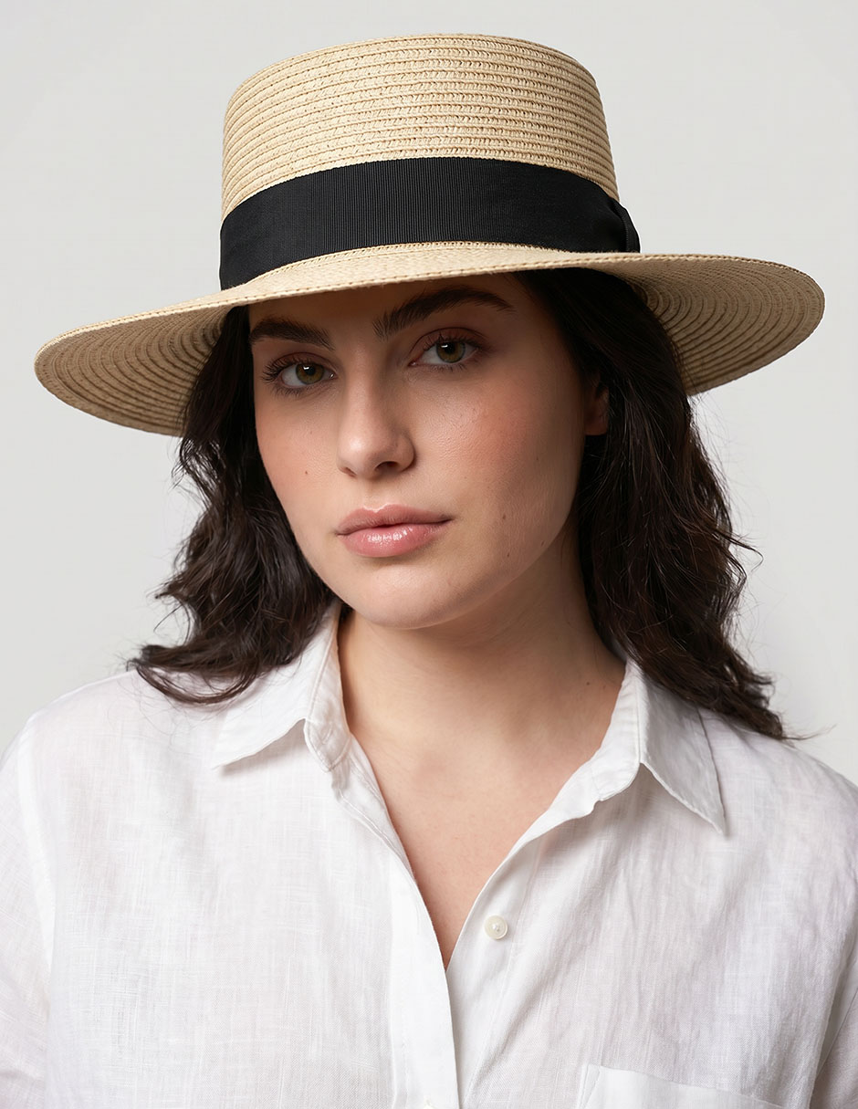 SOMBRERO ALA MEDIANA FE5, NEGRO