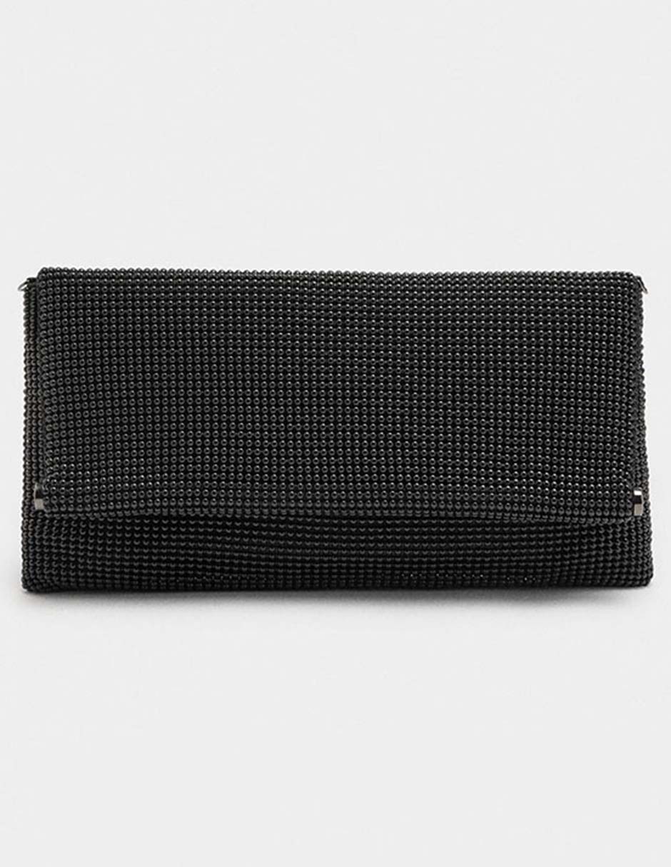 Bolsa clutch Parfois New Mesh para mujer