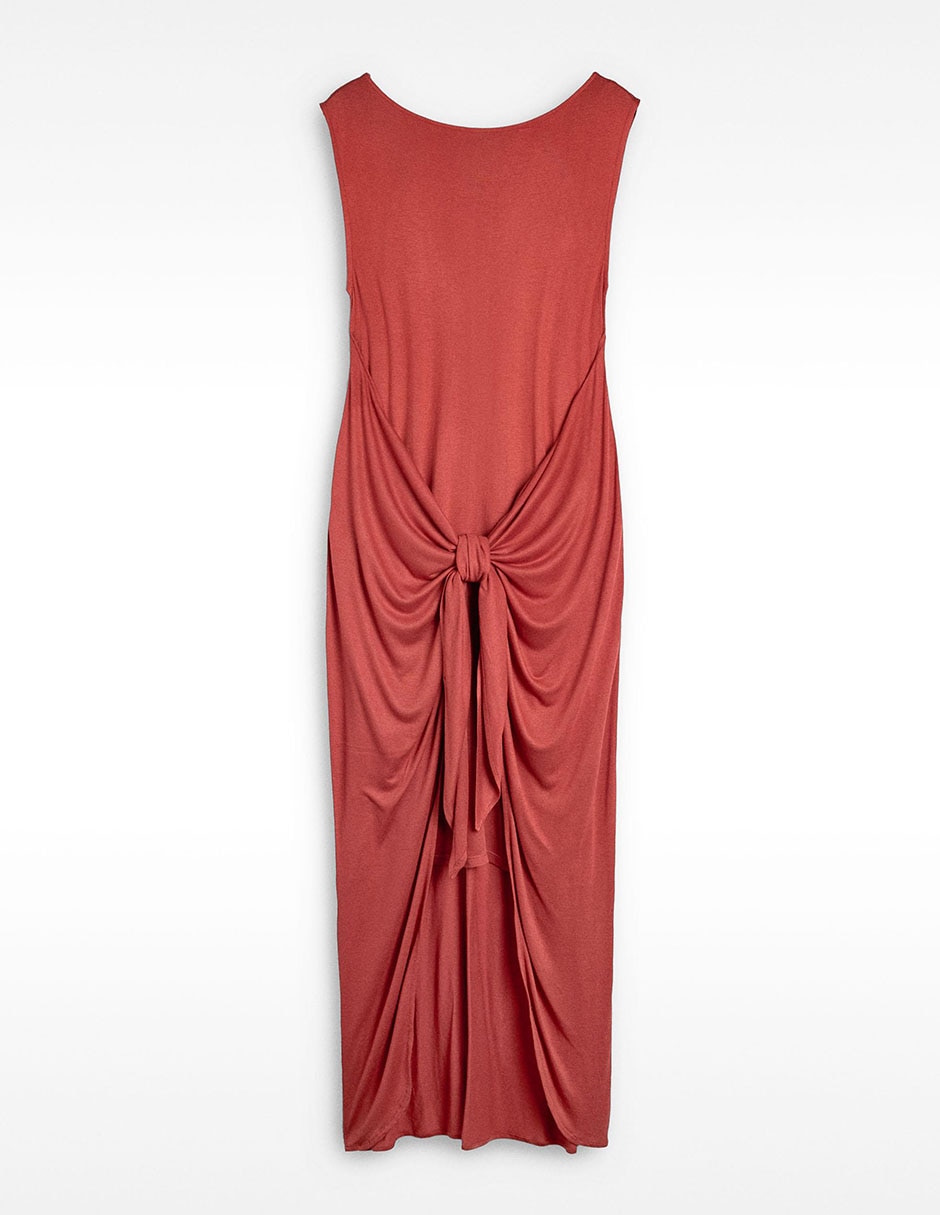 Vestido midi casual t2 junho para mujer