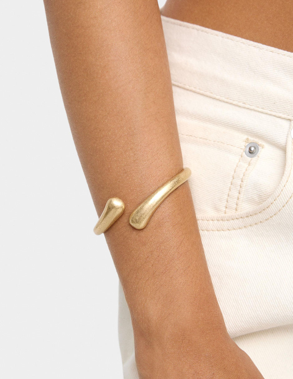 Pulsera Golden Basics con acabado brillante