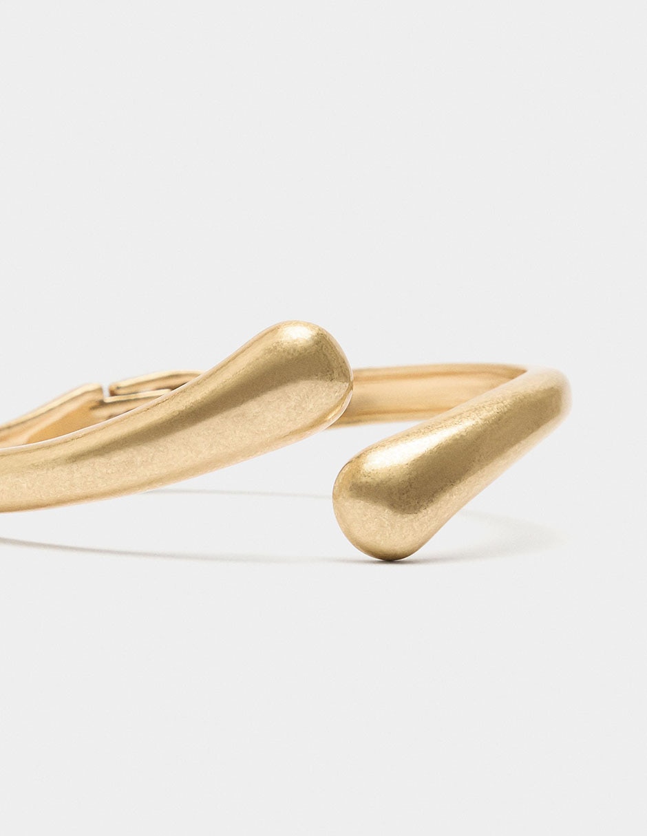 Pulsera Golden Basics con acabado brillante