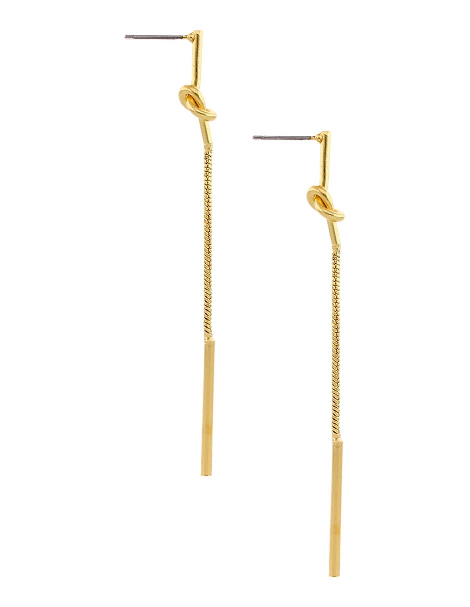 Aretes con acabado texturizado 3
