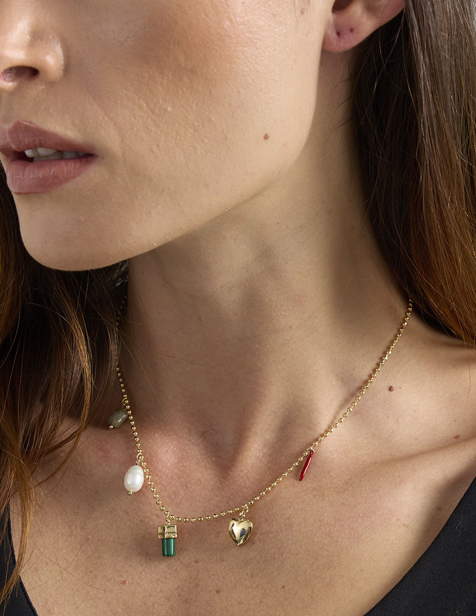 Collar con dije Map