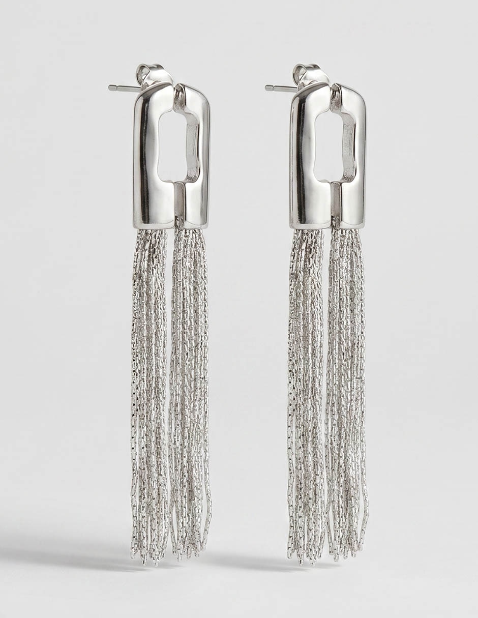 Aretes Largos De Cascada