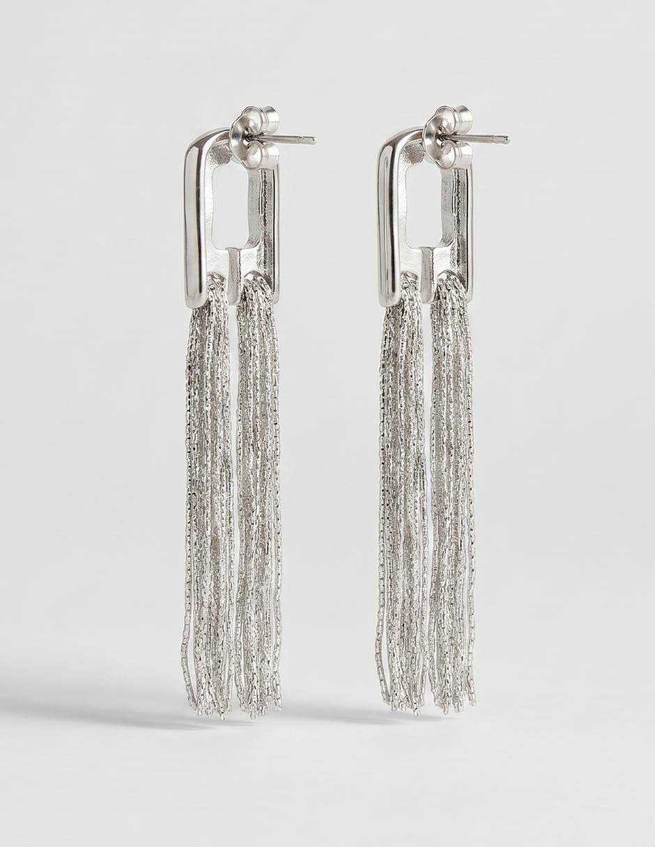Aretes Largos De Cascada 2
