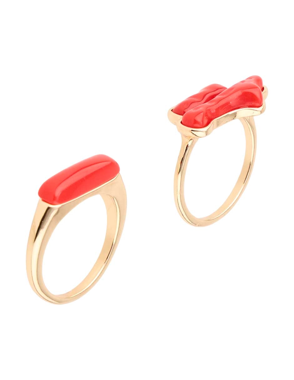 Set anillo brillante 5