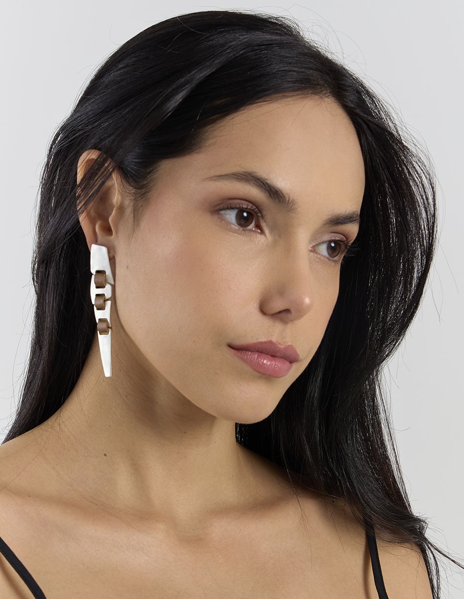 Aretes con acabado mate 4