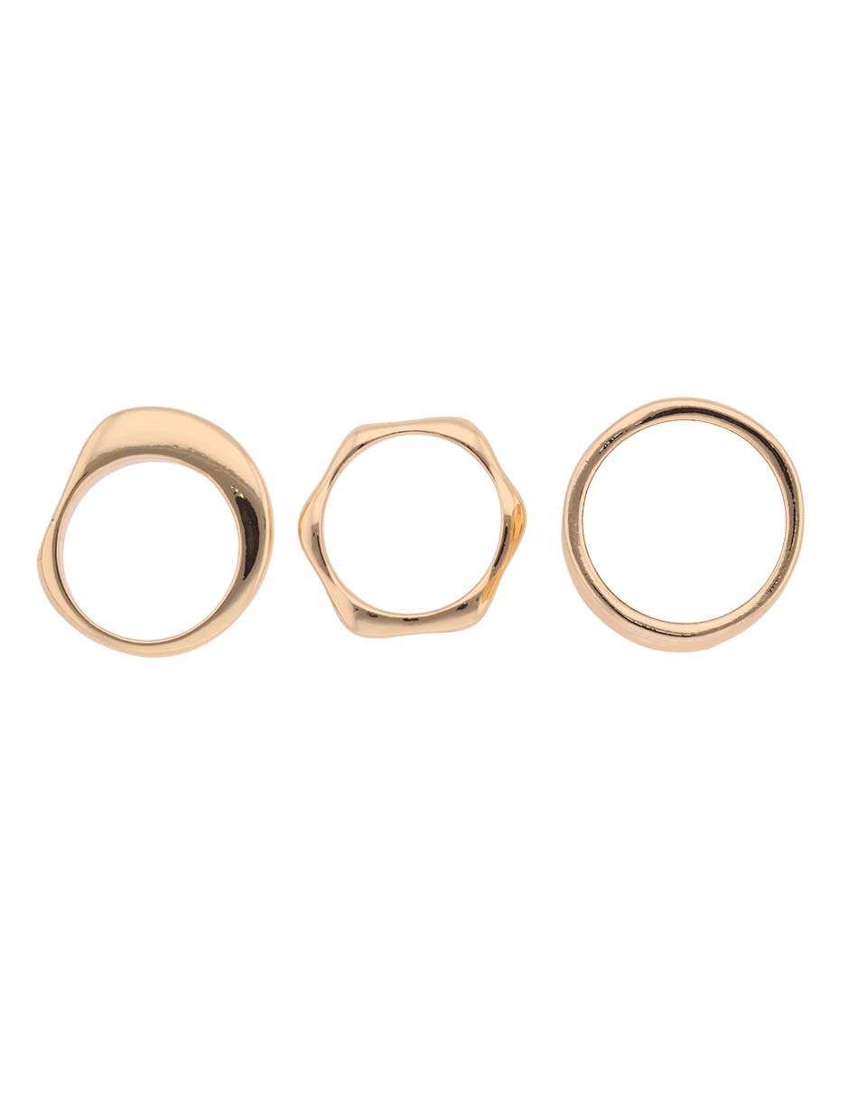 Set anillo brillante 4