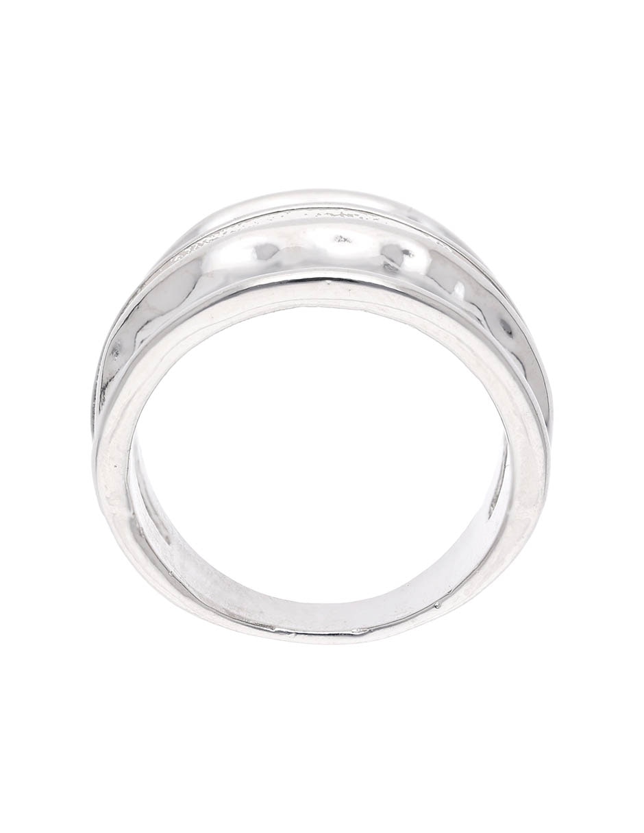 Anillo redondo martillado 4