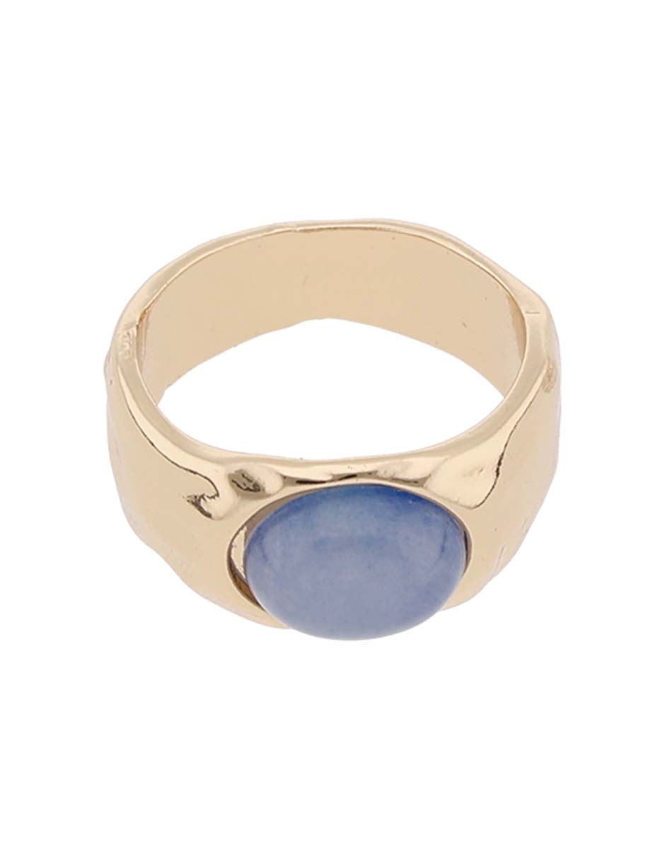 Anillo circular brillante