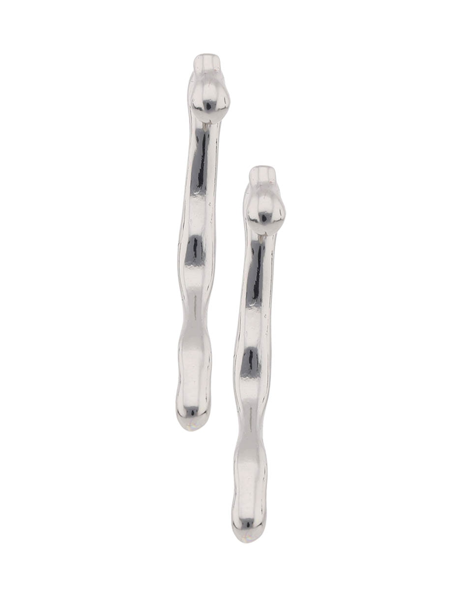 Aretes con acabado brillante