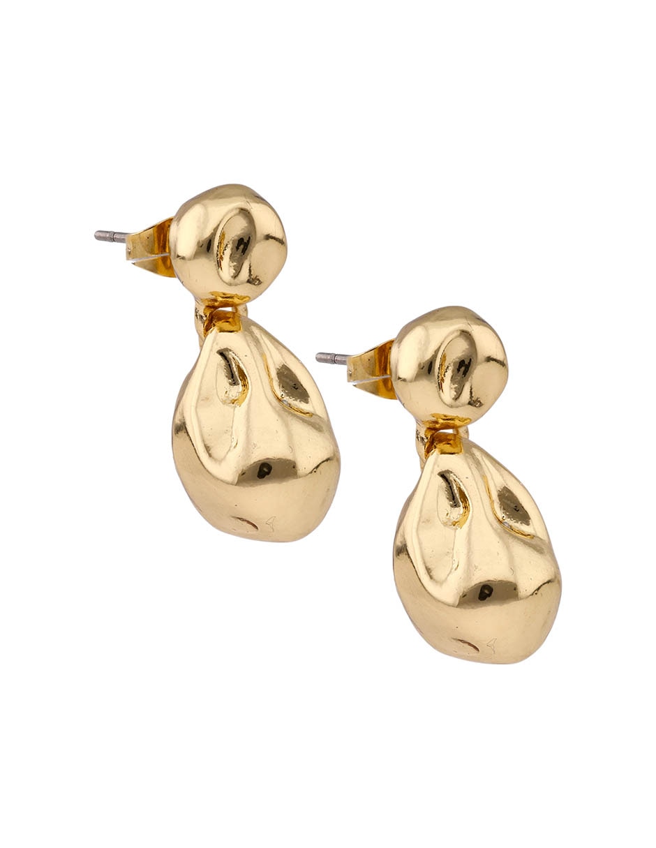 Aretes con acabado brillante 2