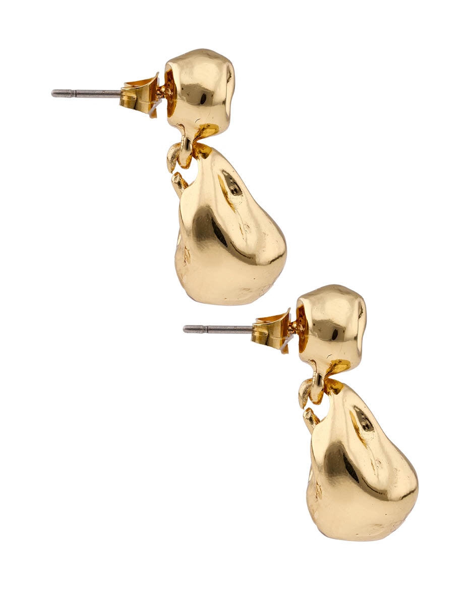 Aretes con acabado brillante 3