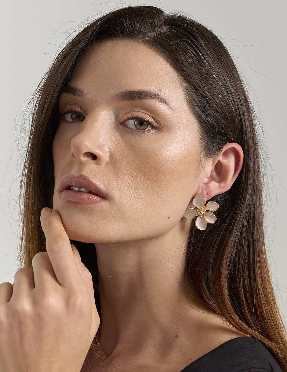 Aretes con acabado esmaltado 4