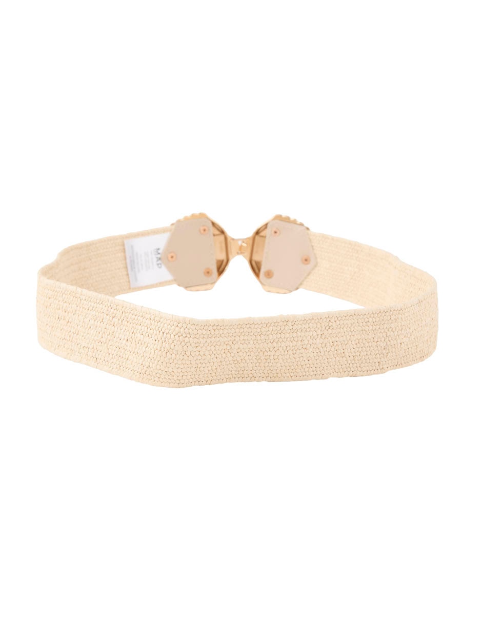 CINTURÓN MA2604-1, UNITALLA, BEIGE 2